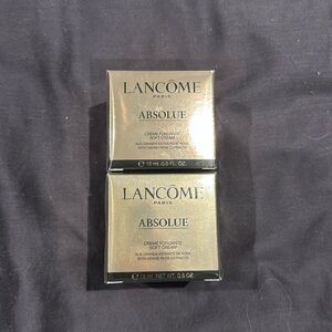 Lancome Absolue Soft Cream Face Cream - 15ml x2 Brand New and Sealed